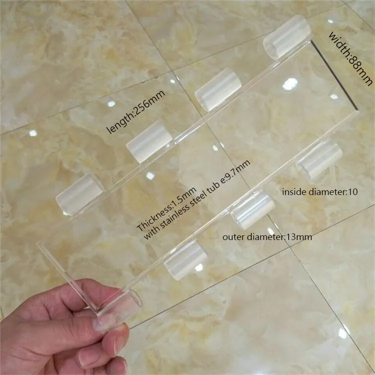 Design Air Tight Commercial Exterior Plastic Insulated Transparent Garage Door