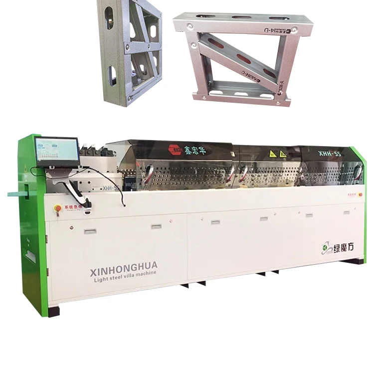 Light Gauge Steel Commercial Metal Building Frame Roll Forming Machine