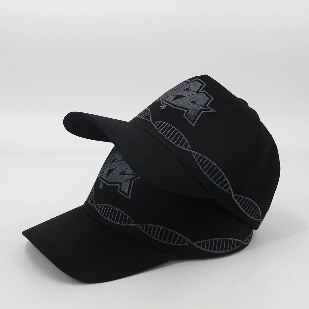 Custom Embroidery Logo 5-panel 100% Cotton High Quality Sport Baseball Cap Hat For Men Gorras Baseball Cap With Your Logo