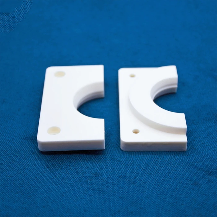 High temperature alumina electrical 95%96% Al2O3 ceramic terminal block parts