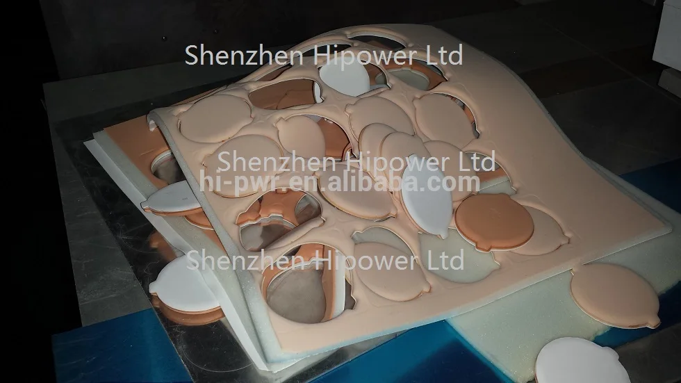 PVC foam/powder puff making machine