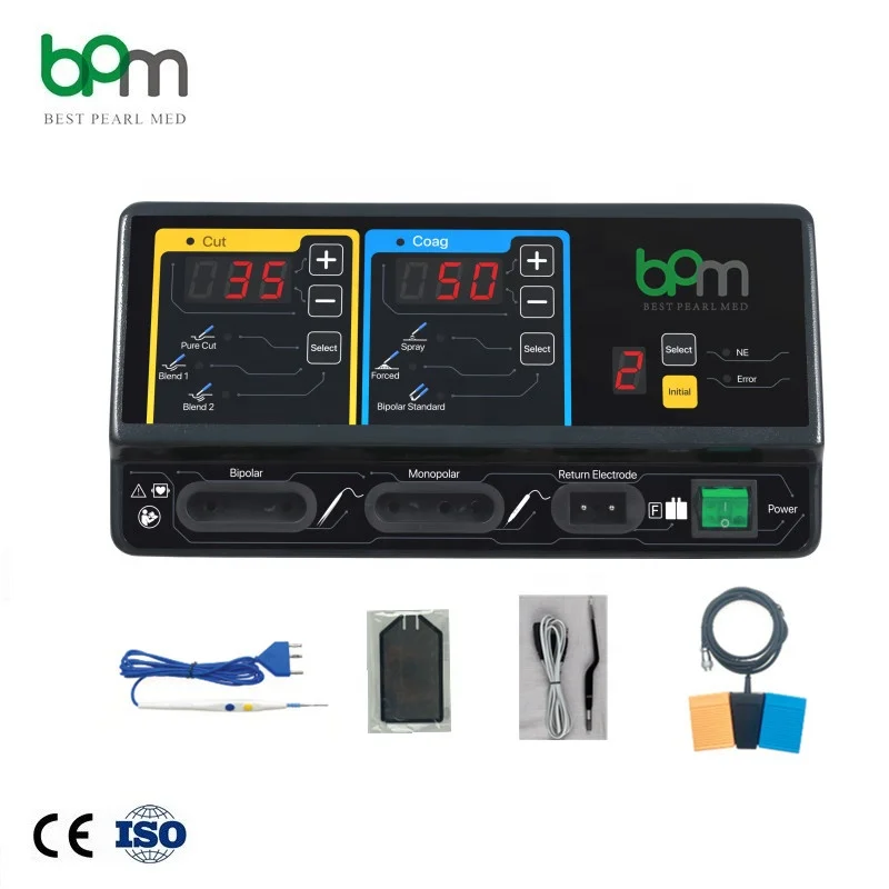 BPM-ES106 100 Вт монопольный биполярный диатермический кабель электрохирургический высокочастотный электротом