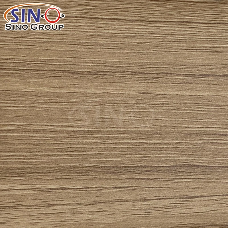 Self-Adhesive Decorative Traditional Kitchen Wholesale Vacuum Membrane Press Wood Texture Grain Pvc Film