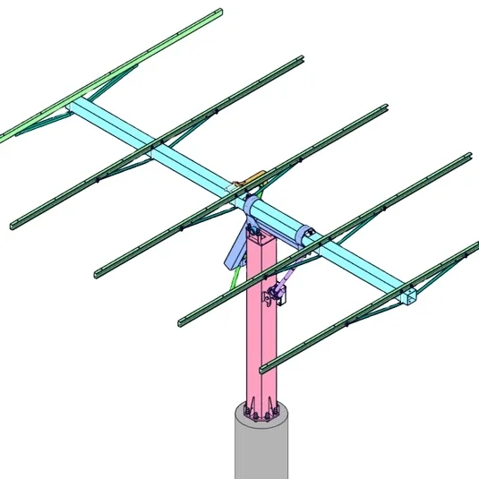 Dual axis solar tracking system for energy generation