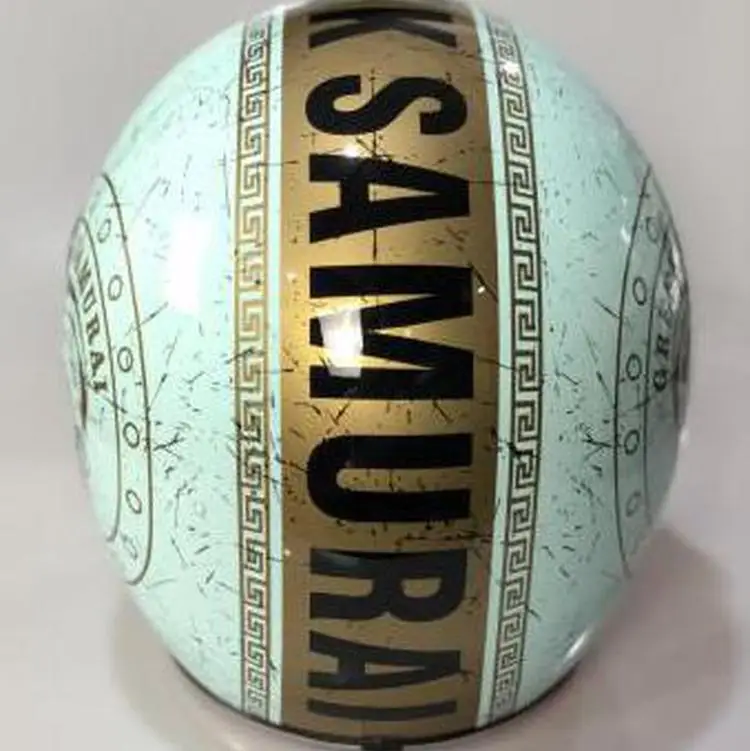 Hot sale & high quality Fashion design retro motorcycle Glass fiber half shield protective helmet