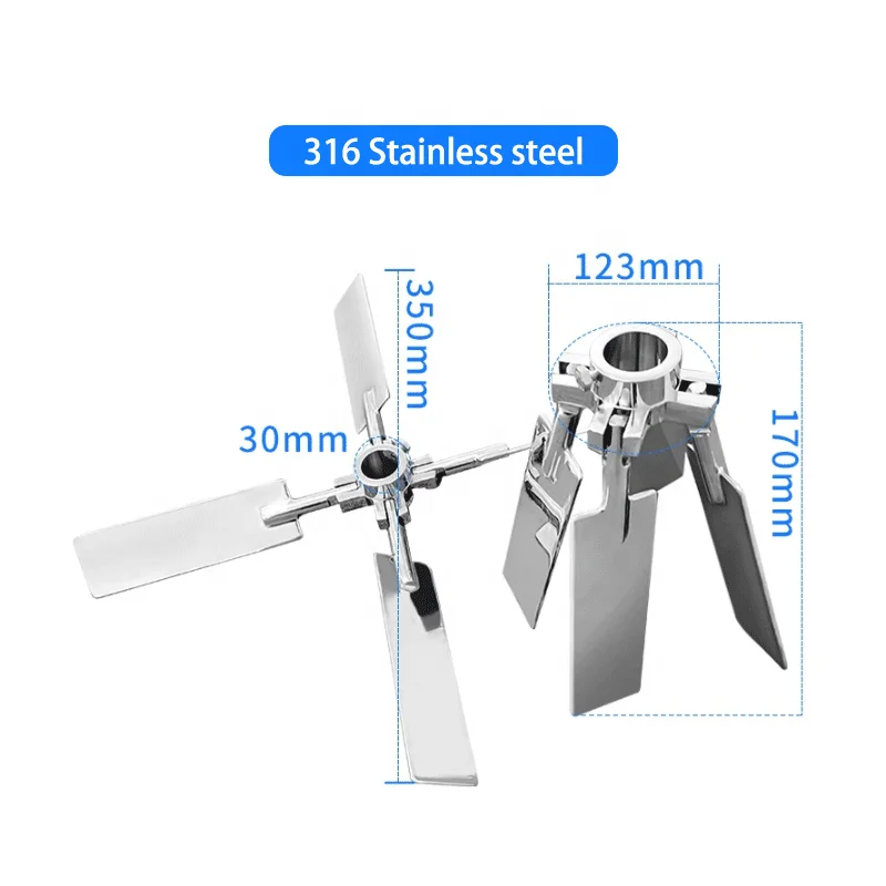 Liquid agitators can be customized in various specifications mixers IBC TON bucket agitators