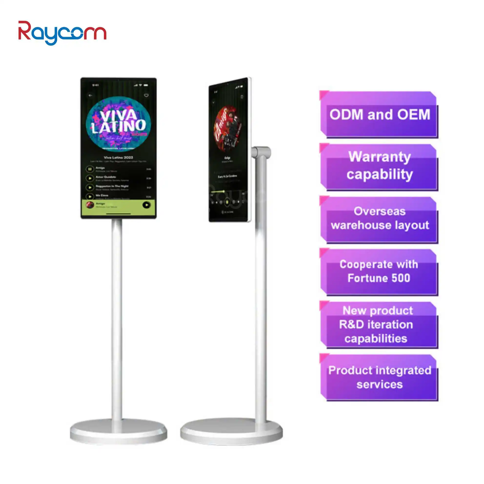 Wholesale 21.5 Inch Smart Tvs Vertical Display Hd Touch Screen Usb Ips Wifi Android Stand Smart Tv