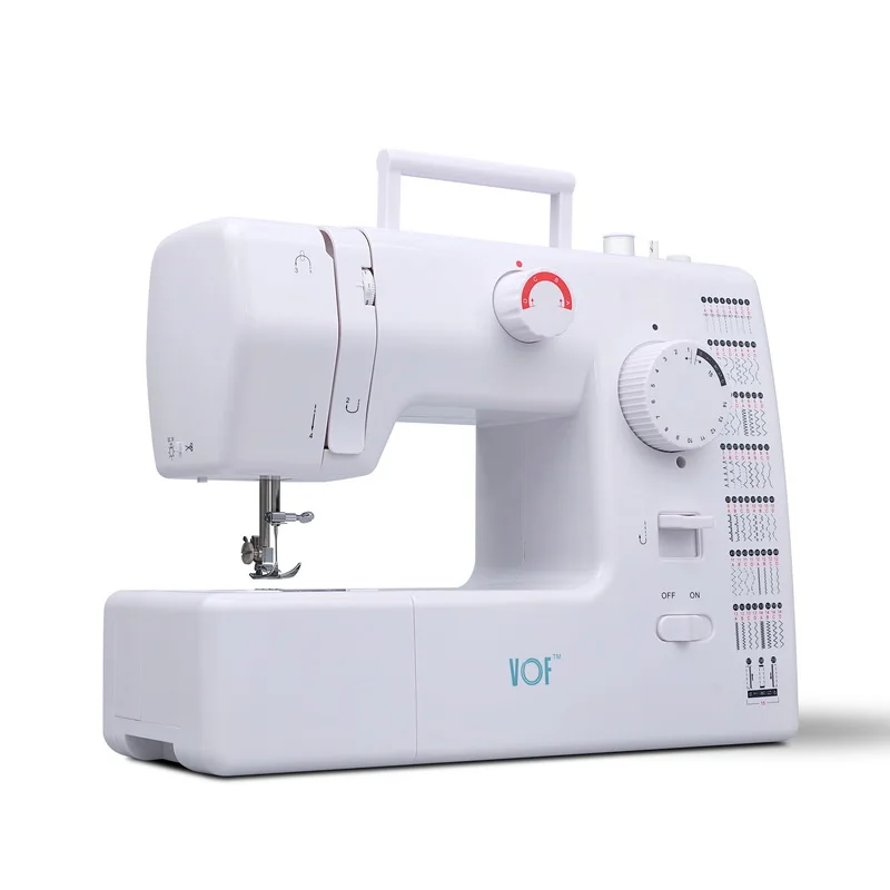 VOF FHSM-705 VOF 12 stitches household double needle family flat seamer sewing machine