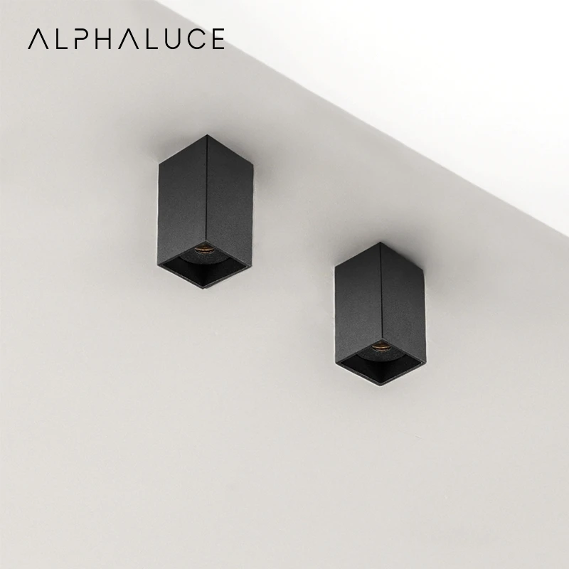 Small Square 5W High Quality Wall Mounting Spot Light Reflector Cob Led Downlight Surface Mounted Led Lights