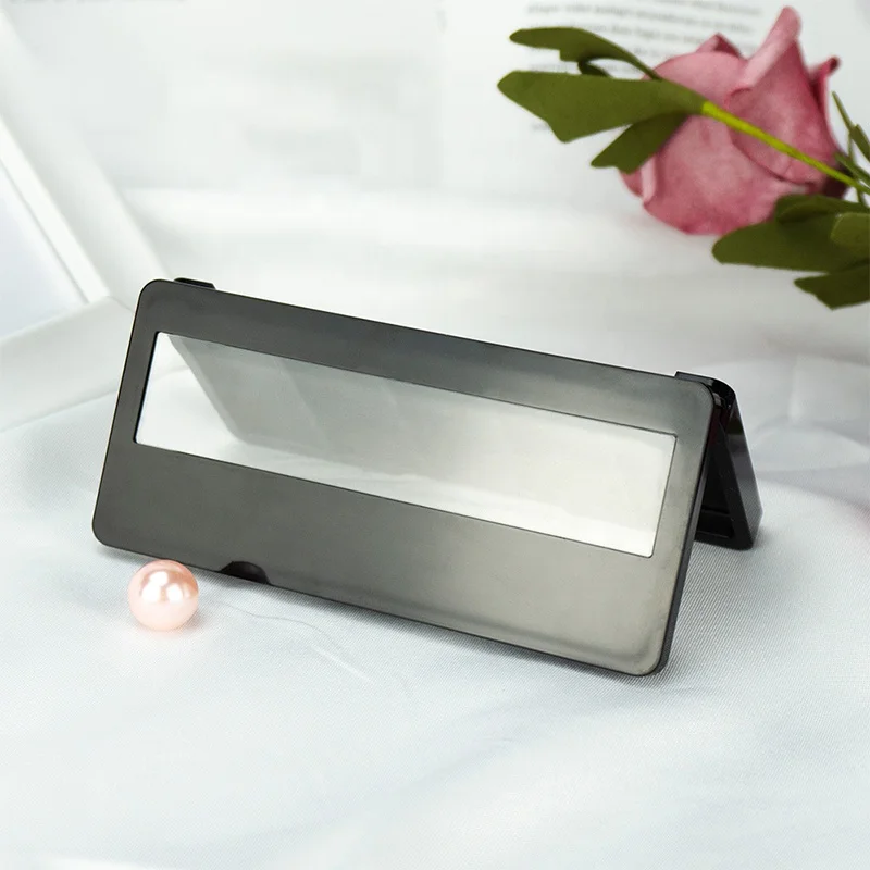 DIY 5 color makenp empty palette case eyeshadow packaging plastic cosmetic packaging black empty eyeshadow palette