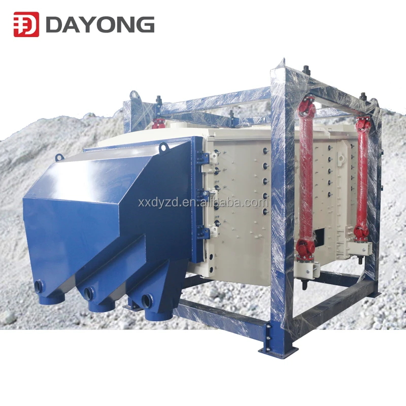 Rectangular Gyratory Vibro Sifter Square Swing Sieve Screen For Fracture Sand