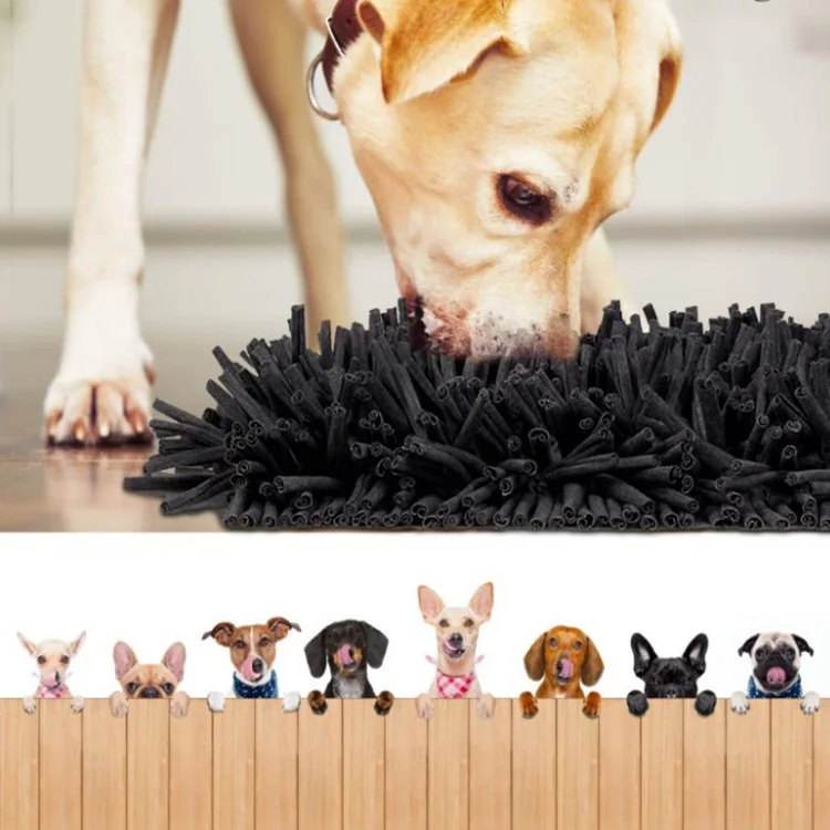 
wholesale Wooly Snuffle Mat - Feeding Mat for Dogs Encourages Natural Foraging Skills - Easy to Fill - Fun to Use washable 