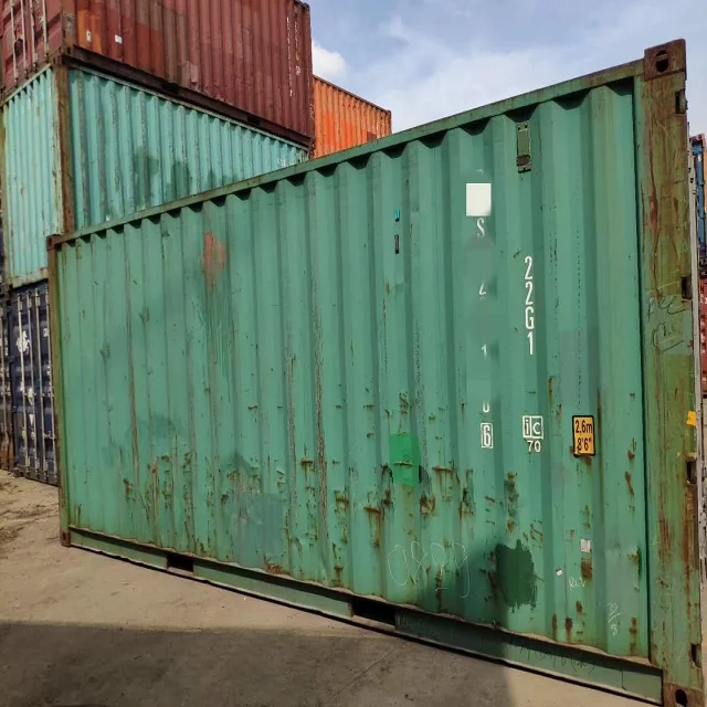 Second Hand Cargo Containers 20GP 40HQ 45FT Used Container 20ft 40ft hc Used for Sale exported by sea to Africa South America
