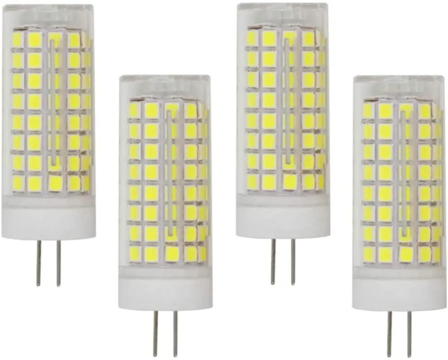 G4 Bi-Pin Base 102 LED 2835 SMD 10W(Equivalent to 100W Halogen Replacement)  AC/DC 12V  No Flicker G4 Series LED SMD Bulbs