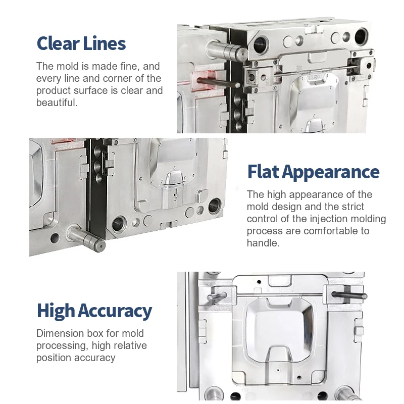 JCM006 aluminum mold making manufacturer plastic mold die maker