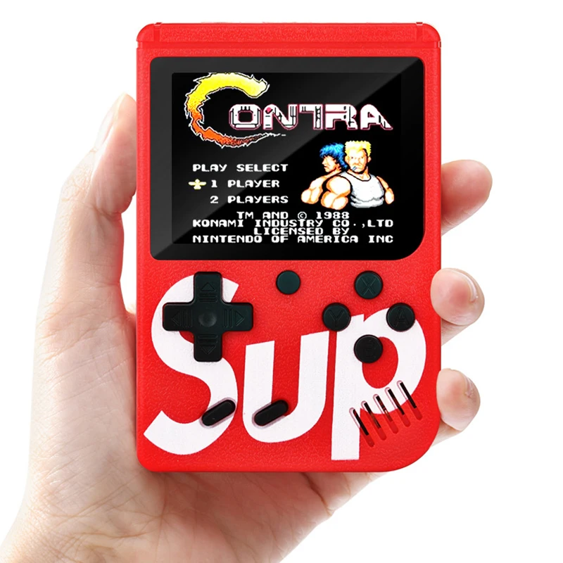 
Fast shipping Retro Video Built-in 400 Single-player Games Box Mini Handheld Classic Game Console 