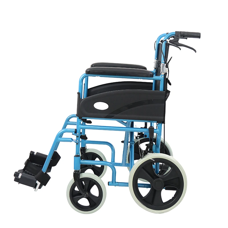 Aluminum Portable Wheelchair Electric Wheelchair Foldable Factory Outlet Rehabilitation Equipment