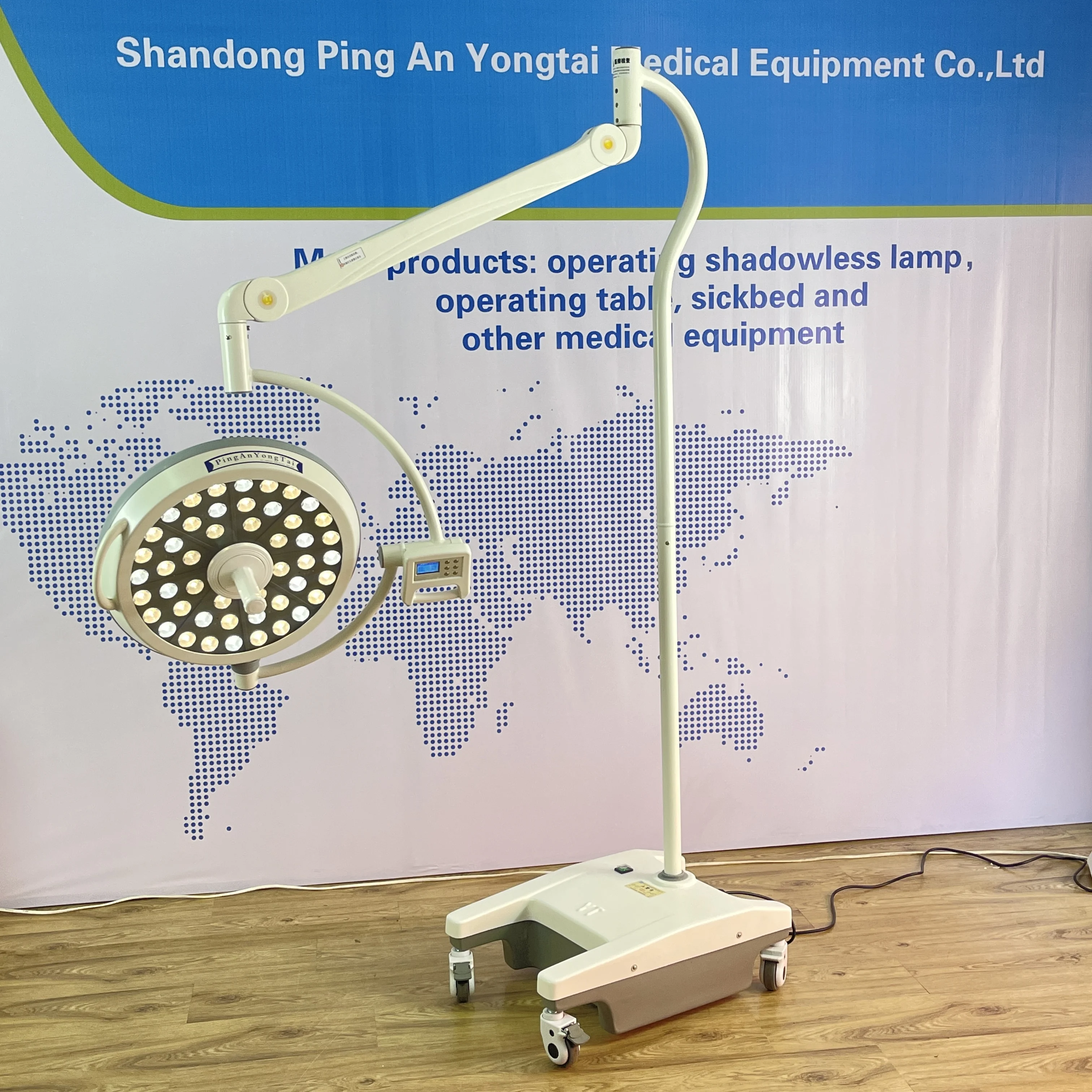 Mobile surgical shadowless lamp medical surgical examination light shadowless led surgical lamp