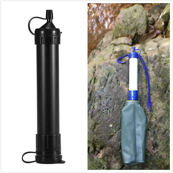 99.99% очистки воды для личного 1500L трубочка фильтра для воды экстренный Открытый Кемпинг пеший Туризм очиститель