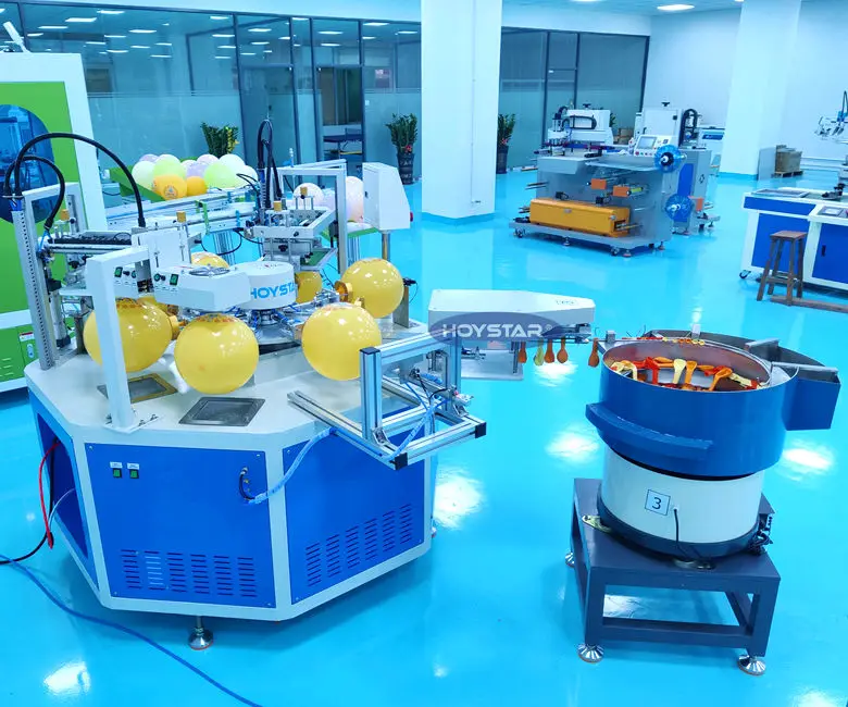 latex balloon screen printing machine full automatic feeder estampadora de globo mquinas para imprimir en globos de latex