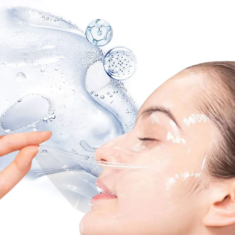 Nourishing Anti-wrinkle Hyaluronic Acid Clear Gel Collagen Crystal Face Facial Mask