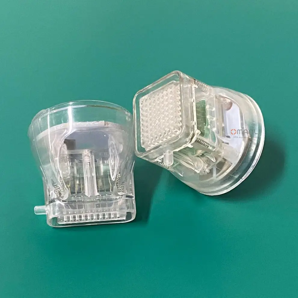 Omanli Disposable RF Microneedle Cartridges 10Pins 25Pins 64Pins Nano Needle Tips Of Microneedling RF Machine