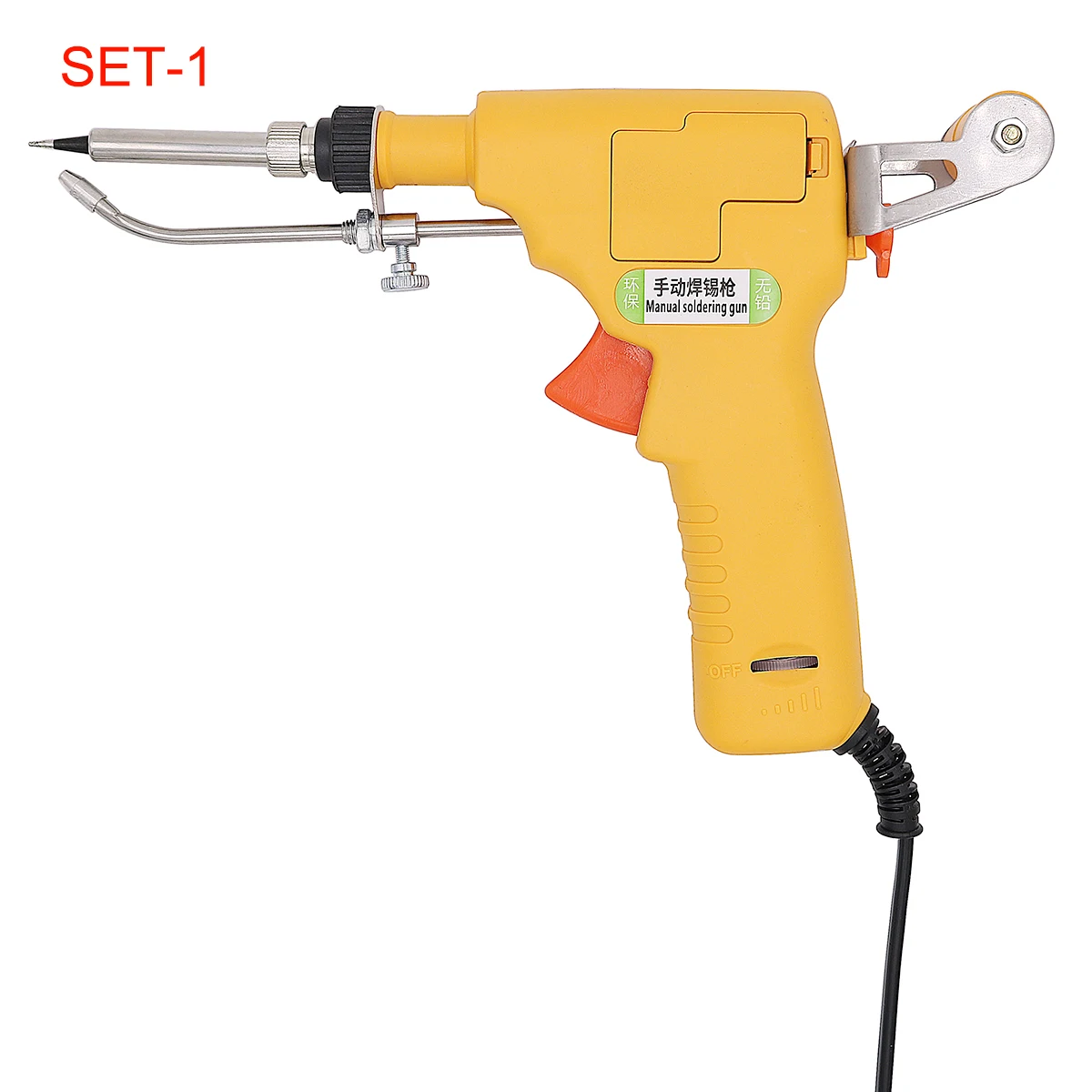 Hand-held Heating Soldering Iron 110V / 220V 60W / 80W US / EU Plug Automatically Send Tin Gun Solder Welding Repair Tools