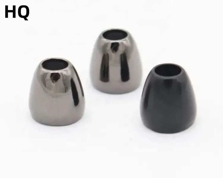 Good Quality Customize  cord stopper garment accessories gold cord lock stopper metal cord stopper clear