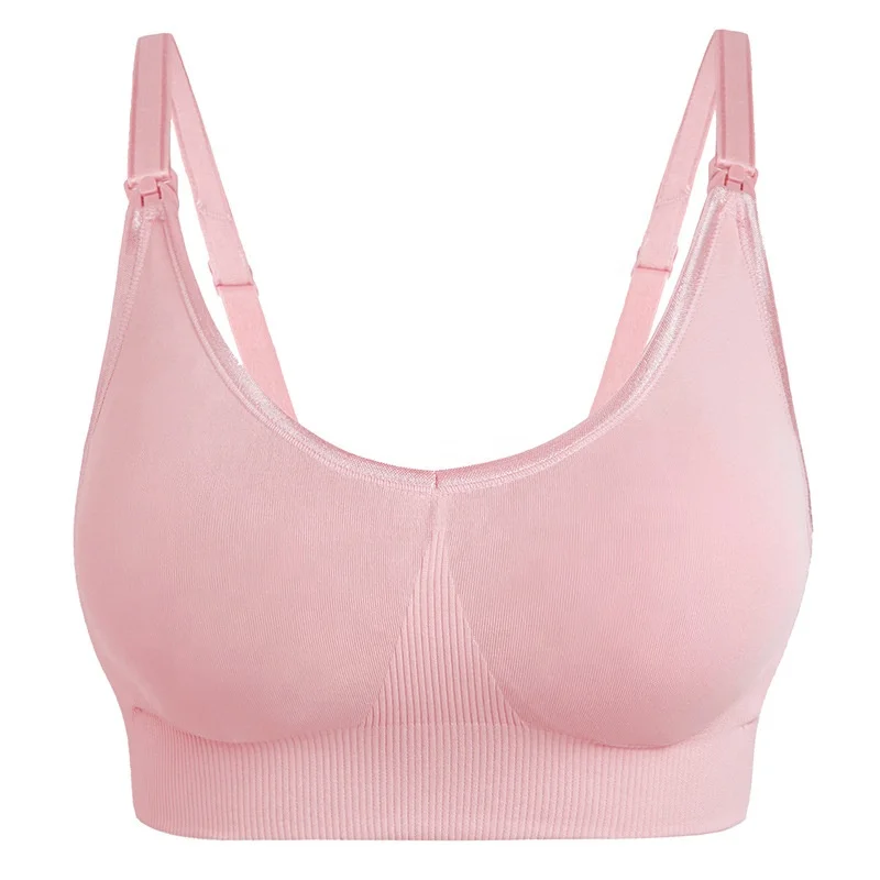 936# Pregnant Women Lactation Underwear Bra Nsytjena Pleqsh Ursing Tops Feeding Breastfeeding Maternity Bras Wireless