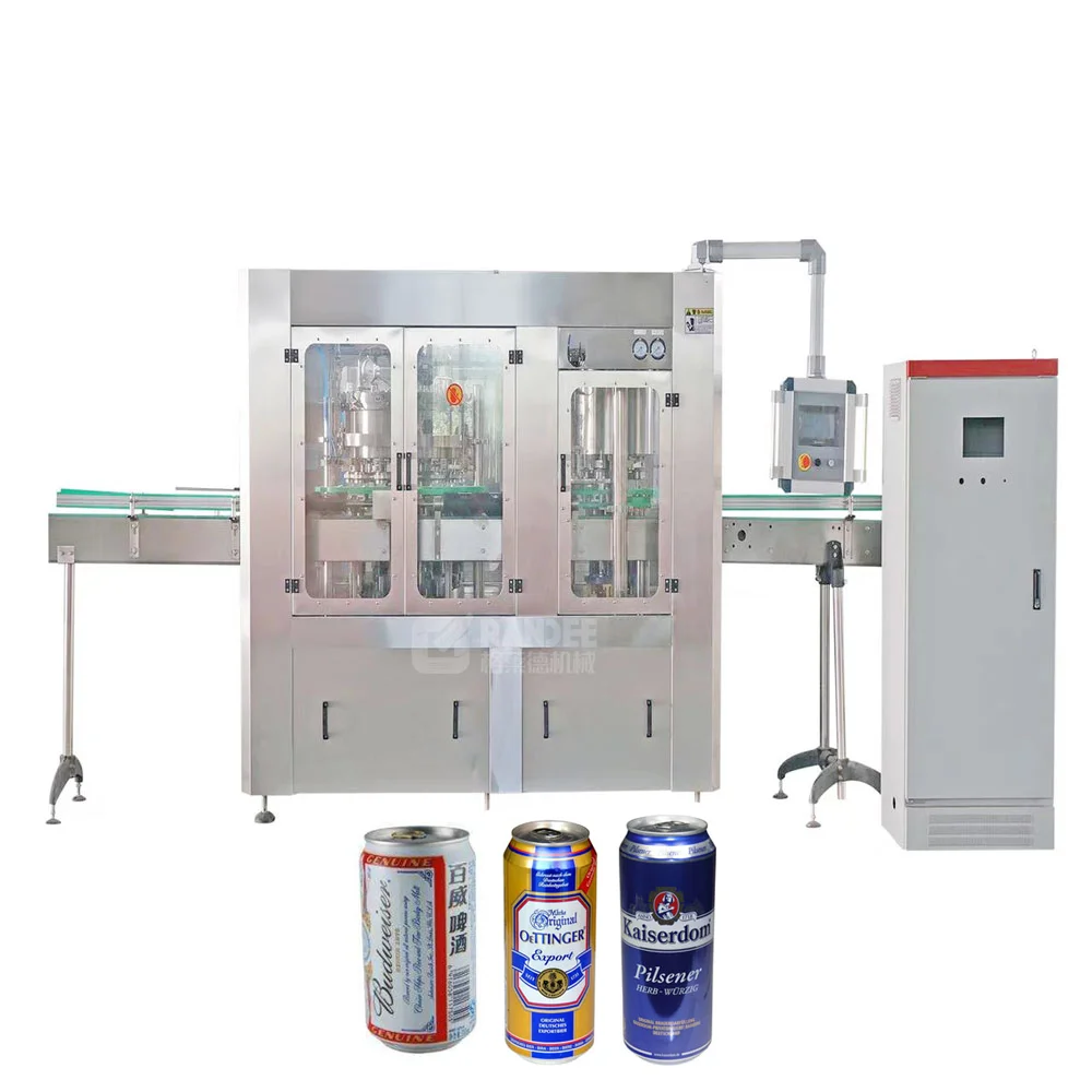 Aluminum beer can filling seaming machine and production line for best price