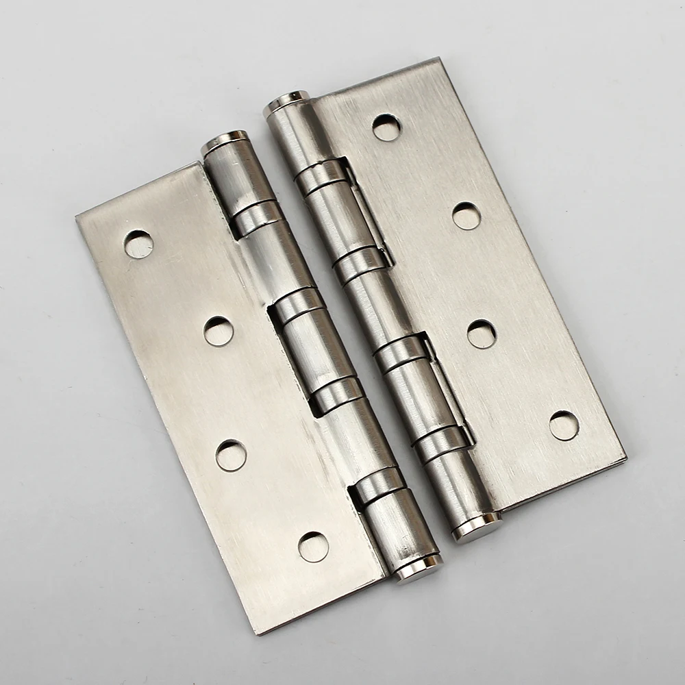 Stainless Steel Iron Door Closing Hydraulic Cabinet Hinges Zinc Alloy 180 Degree Ball Bearing Square Piano Butt Door Hinge