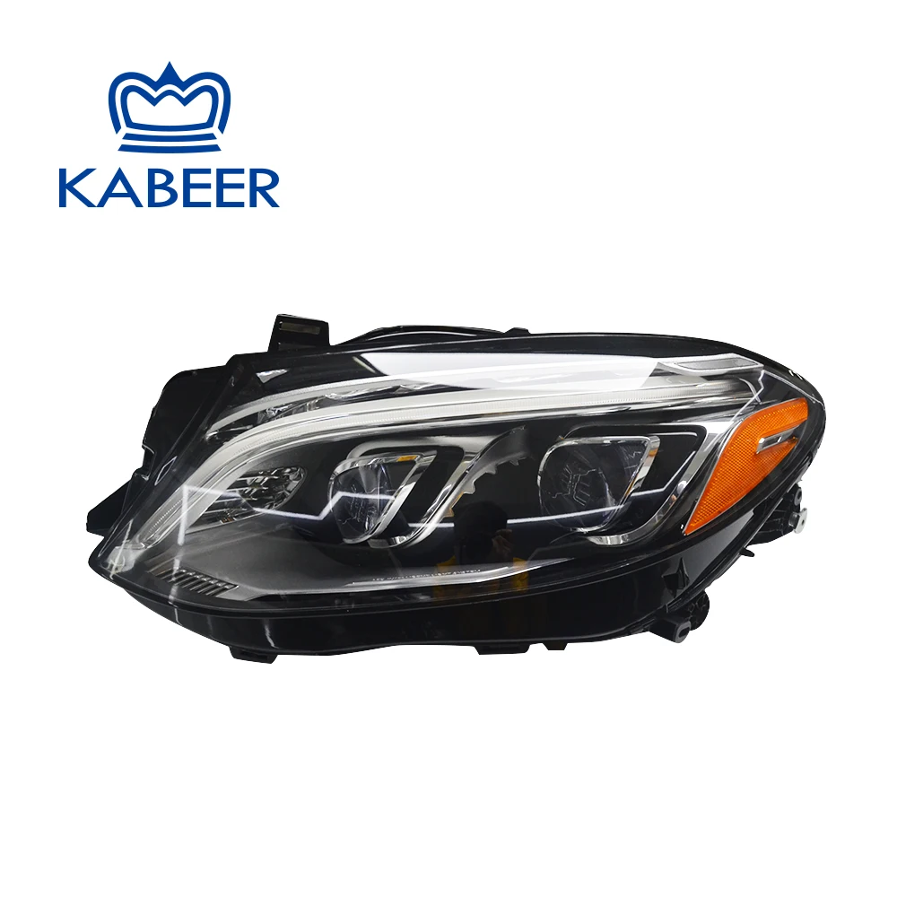 For Mercedes Benz GLE W166  Headlight LED headlight Head Lamp USA version