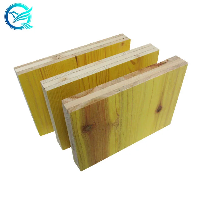 nature plywood 3 ply yellow shuttering panels