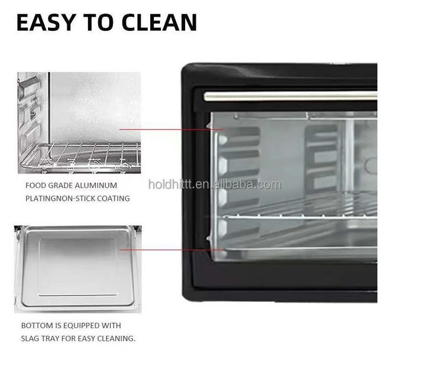 48L Kitchen Equipment Table Top Cake Oven Microwave Portable Pizza Oven With Grill