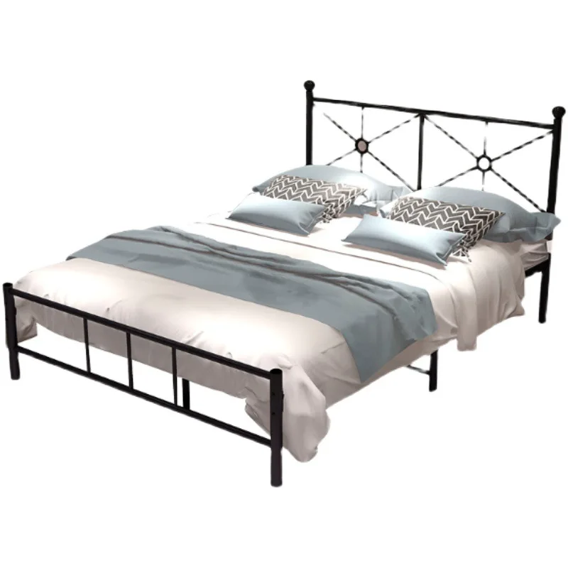Kainice Adult Iron Bed China Factory New Design Double Metal Bed High quality