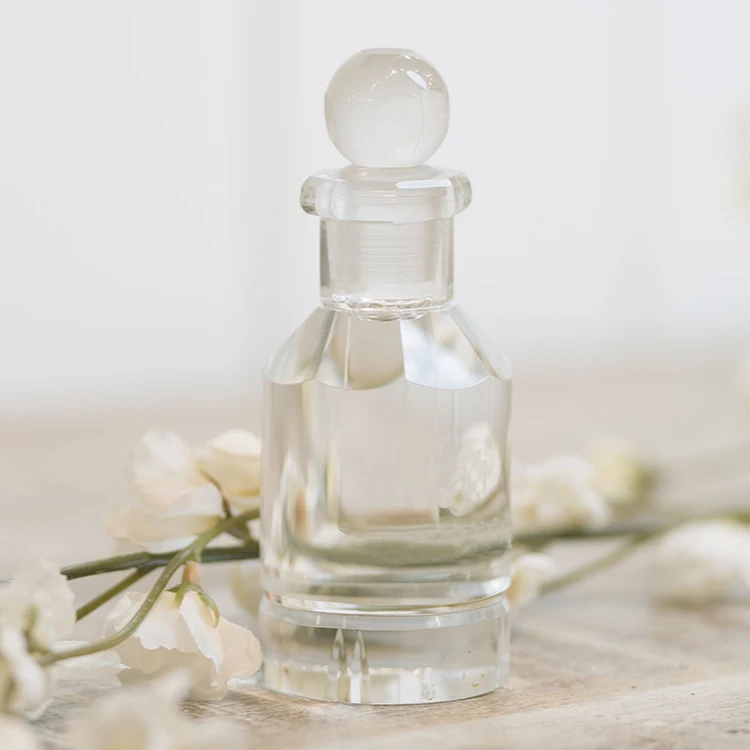 Оптовая продажа, 3 мл, Арабская Античная Роскошная красивая прозрачная миниатюрная крышка ручной работы, пустая Подарочная Хрустальная бутылка для духов