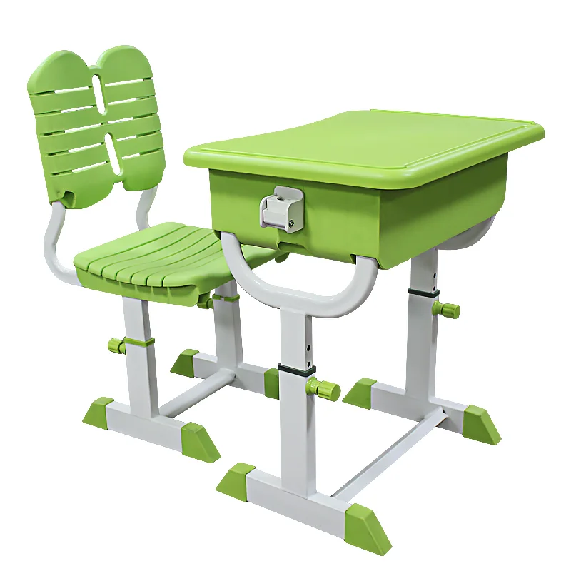 Colorful School Furniture Plastic cheap Student Study Chair Training desk and Chair
