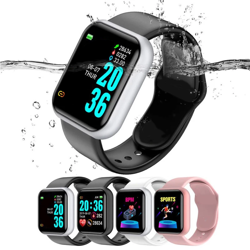High Quality Cheap Online Wearable Devices D20 Relogio Reloj Inteligente Sports Waterproof Smartwatch D20 Y68 SmartWatch
