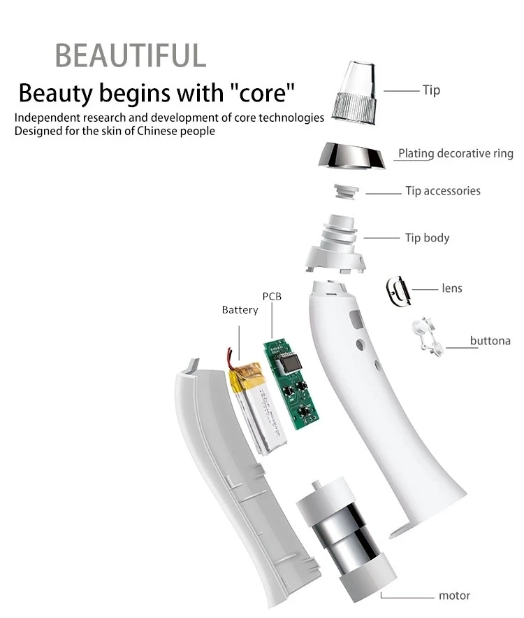 Professional Comedo Blackhead Suction Dermabrasion Beauty Machine
