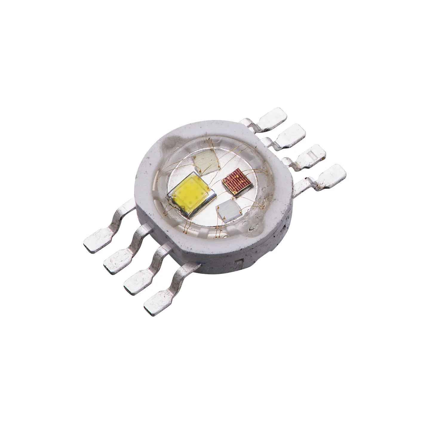 3W 2X3W bi-color yellow and white high power led chip