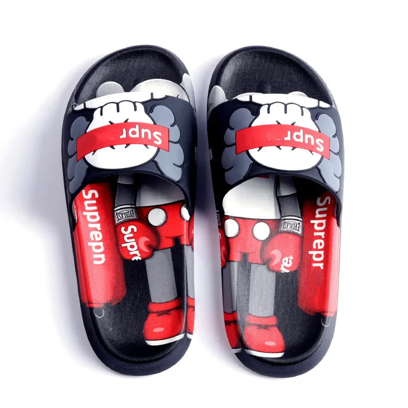 Unisex Slides Slippers 2022 New Thick Couple Indoor Outdoor Beach Designer  Flip Flops House Home Lady Men Soft Massage Sandals