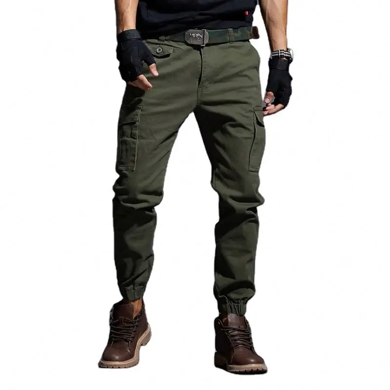 tech fashion baggy heavy duty work cargo pants custom with pocket