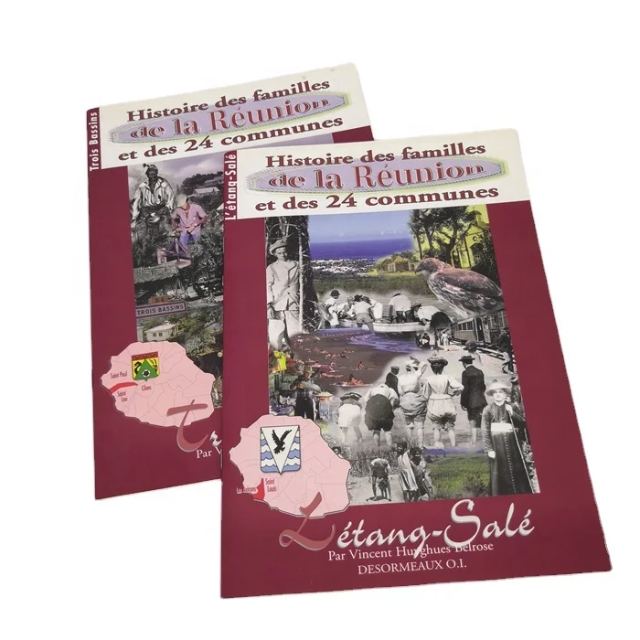 2021 customized advertising A4 size travel magazine printing