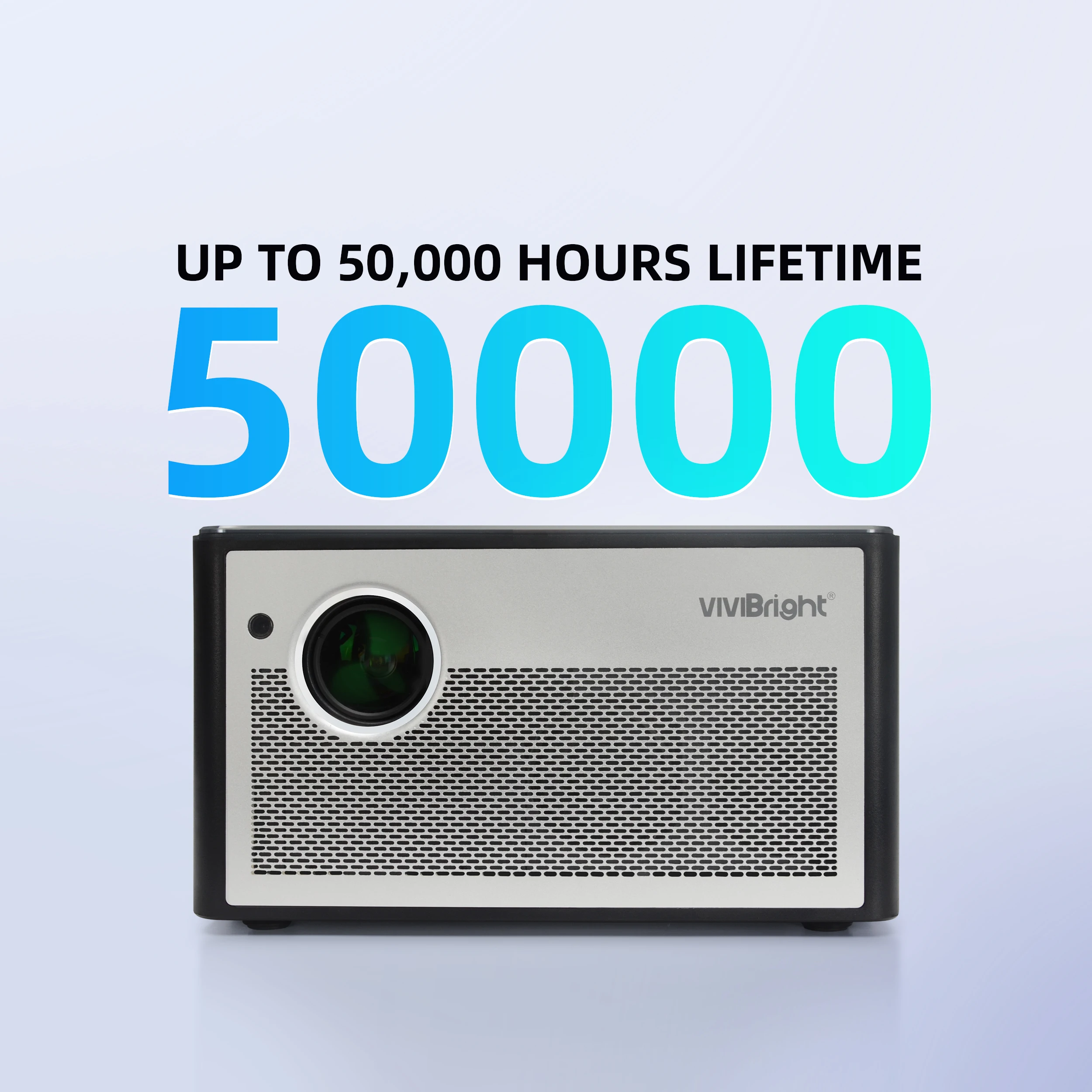 Vivibright H1 DLP 3d mapping projector 1380ansi lumens Office Multimedia Entertainment  with android