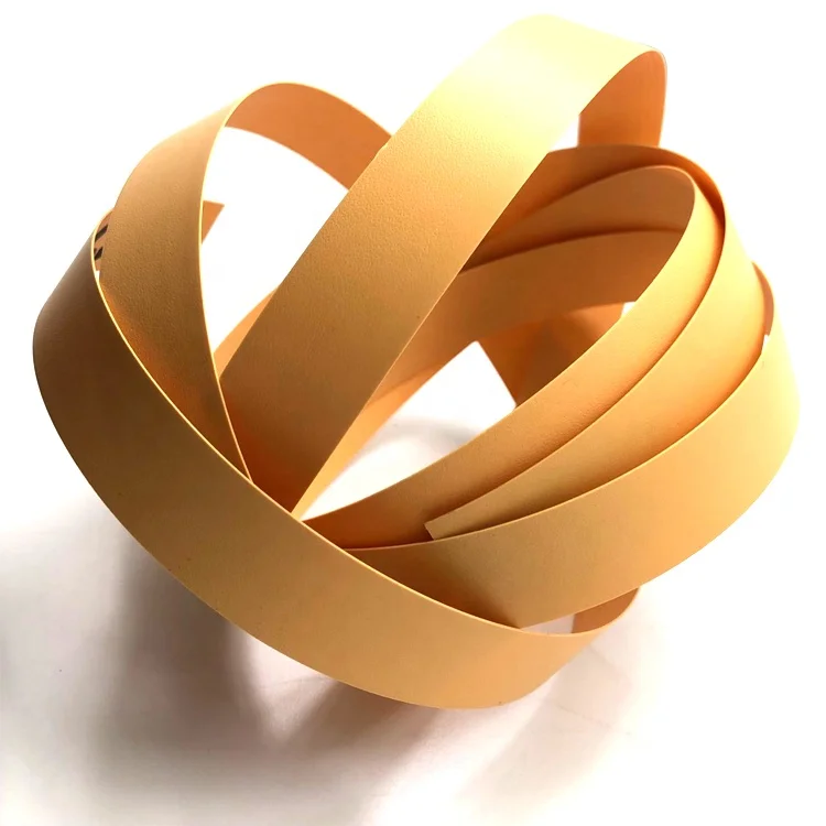 solid colorwood grain high glossyfurniture accessories high quality own factory PVC edgebanding tape wood edge banding