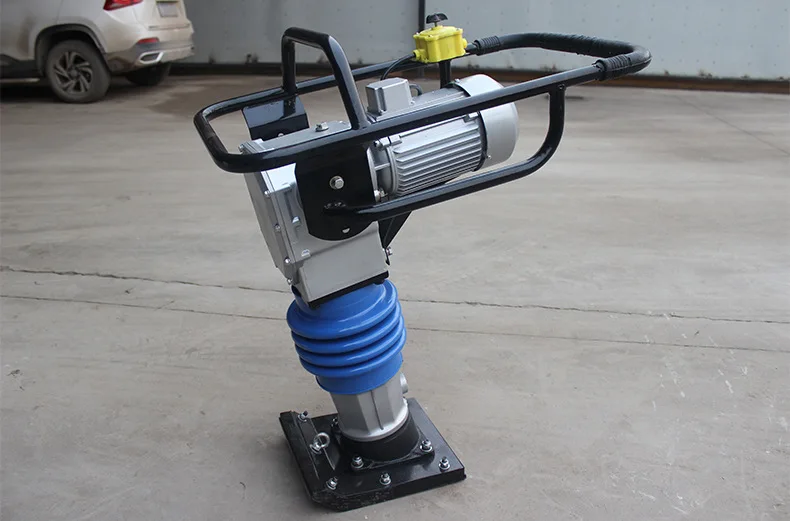 Best Design Cheap Price 2 Stroke Electric Ground Compactor Tamping Rammer 5.5HP Gasoline Soil Vibratory Impact Tamping Rammer