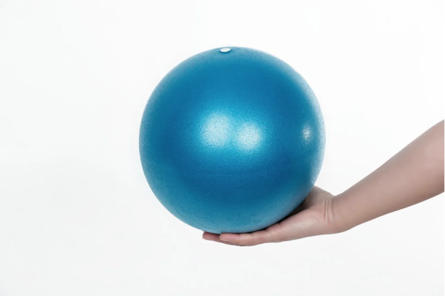 Eco-friendly Anti-burst 25cm Gymnastic Exercise PVC Yoga Ball Yoga Fitness Ball