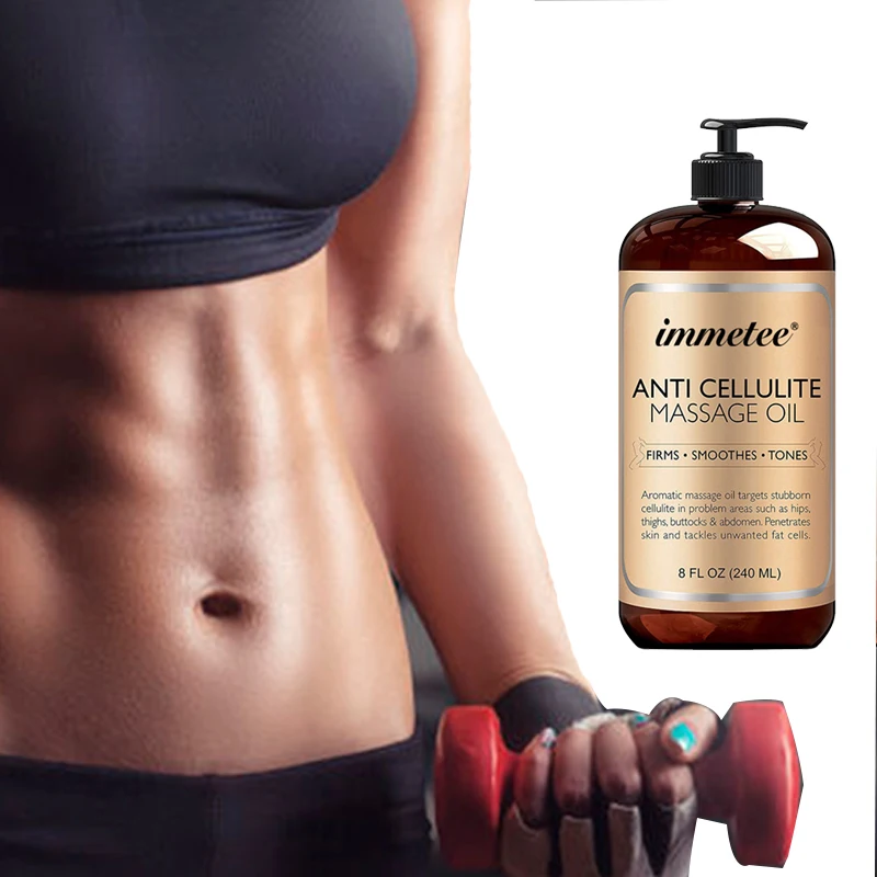 Immetee Private Label Herbal Slimming Oil Fat Burning Lipo Slimming Oil Firming Slimming Oil
