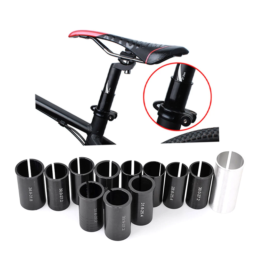 Кольца разного размера алюминиевый сплав велосипедов MTB велосипед Подседельный штырь опорная втулка пробки редуктор подседельный конвертер адаптер велосипедные аксессуары