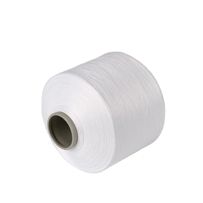 Newest GRS buy white 68D/48F Recycled FDY filament 100% polyester high twist yarn for tie fabric